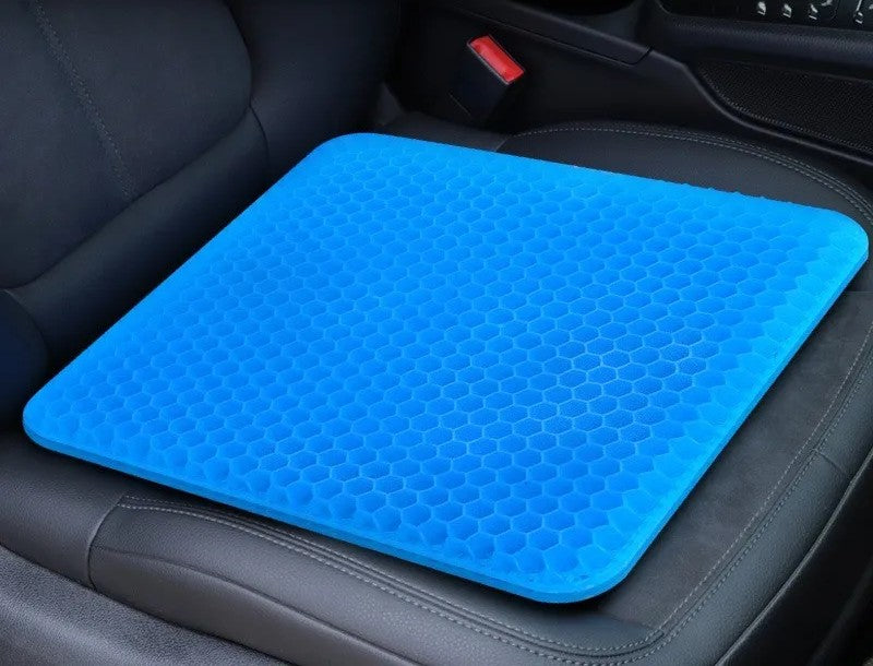 Cojín de gel NUBEA en el asiento del coche